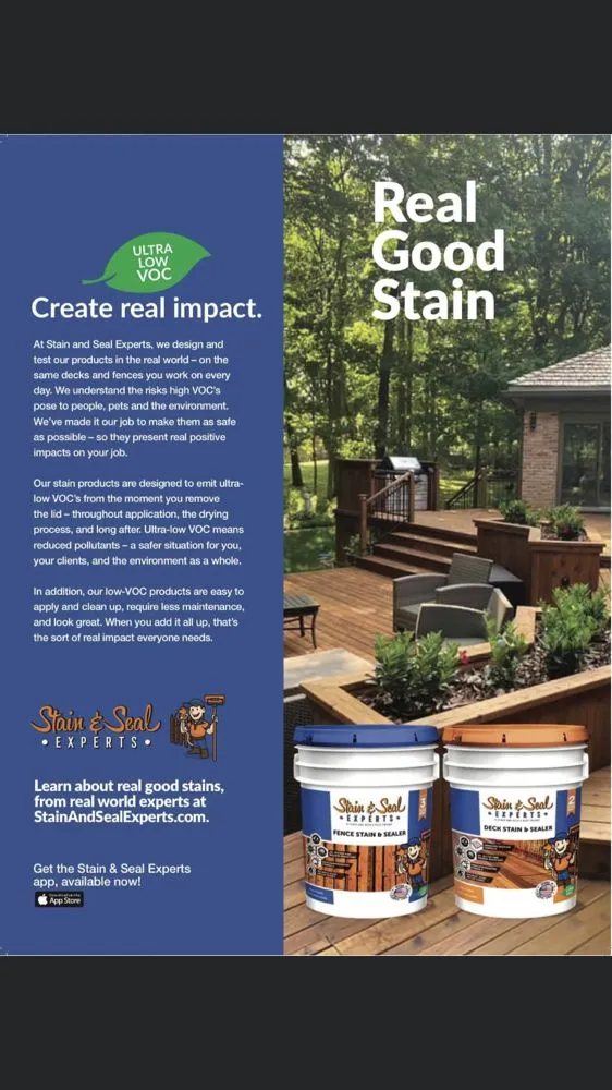 Slide of Stain And Seal Experts