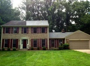 Slide of Stain Medix Roof Cleaning