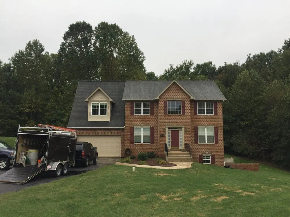 Slide of Stain Medix Roof Cleaning