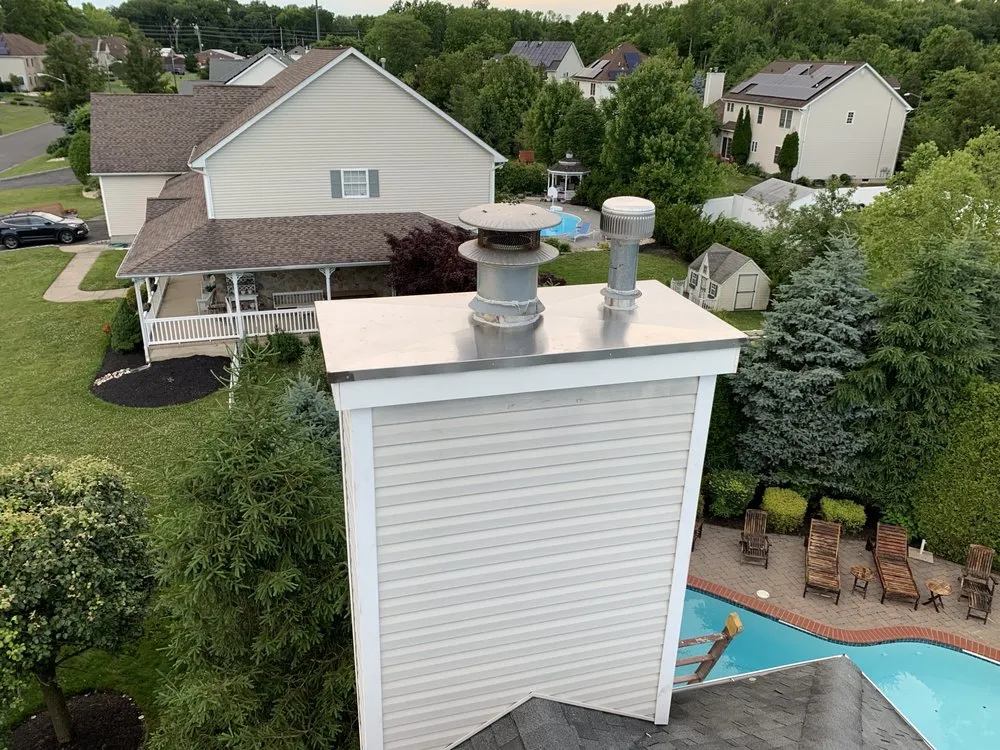 Slide of Stainless Chimneys