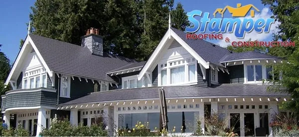 Stamper Roofing & Construction Logo