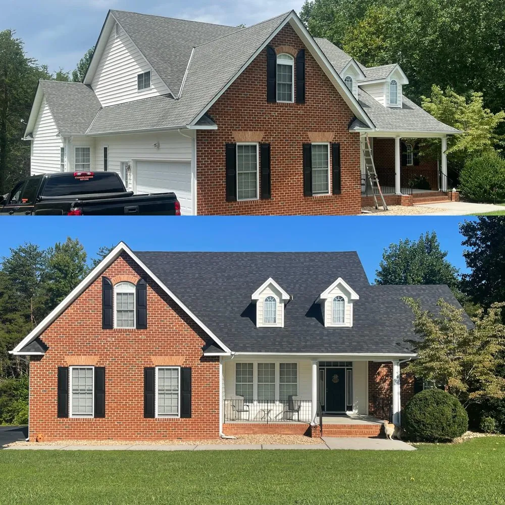 Emergency metal roofing installation after storm damage in Oilville, VA by Standard Roofing Company