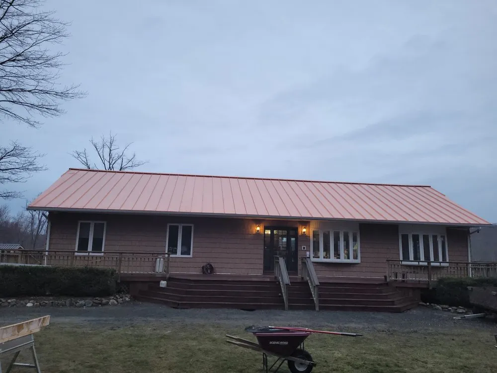 Slide of Standing Seam Fabricators