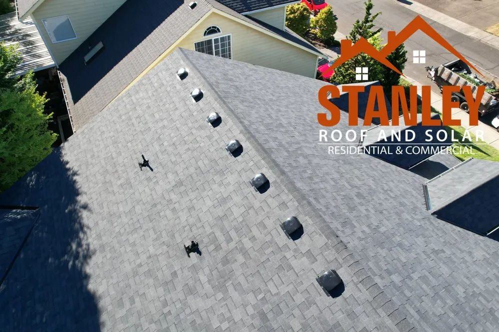 Slide of Stanley Roof and Solar