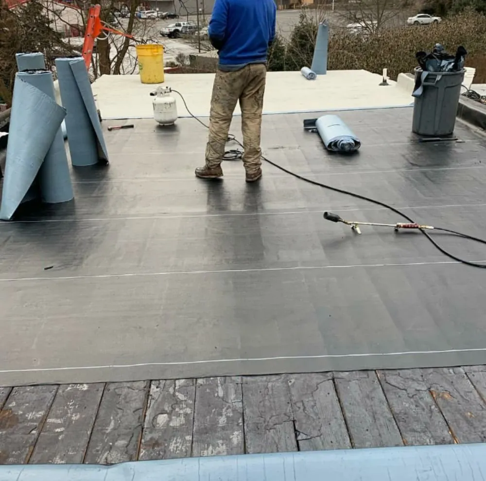 Slide of Stanley Roofing