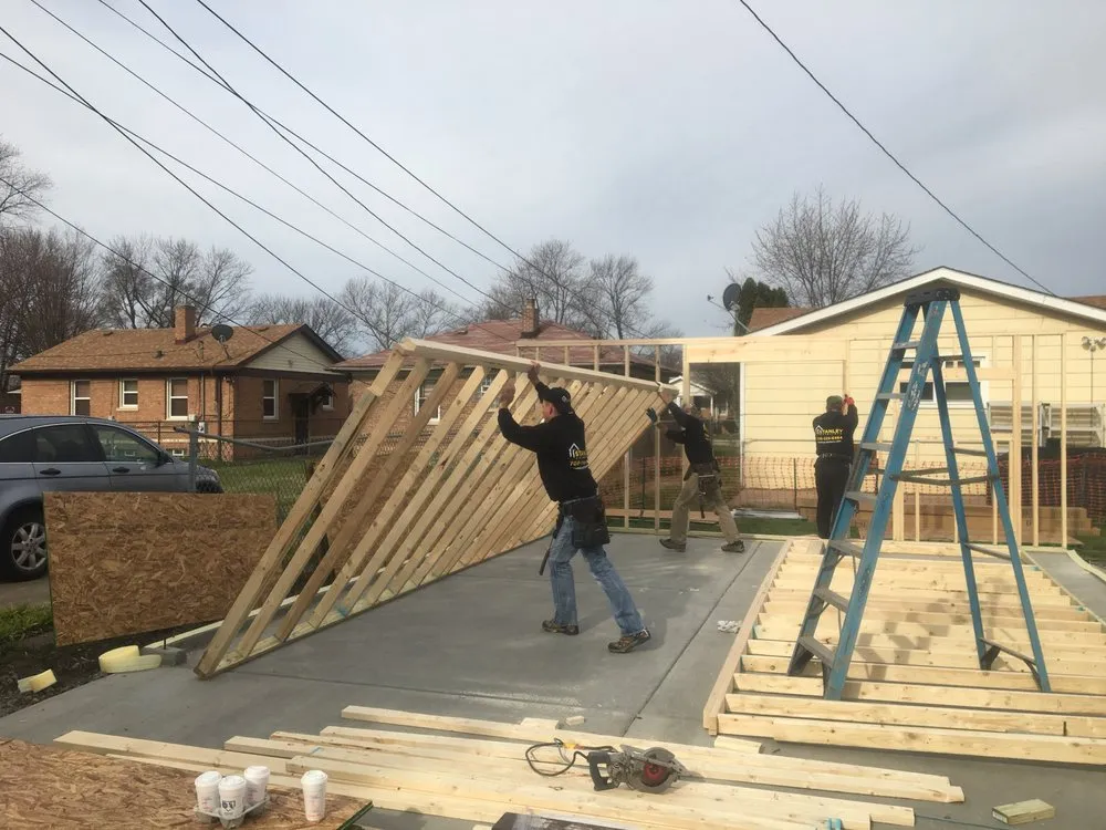Slide of Stanley Roofing