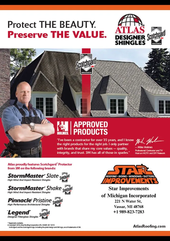 Slide of Star Improvements