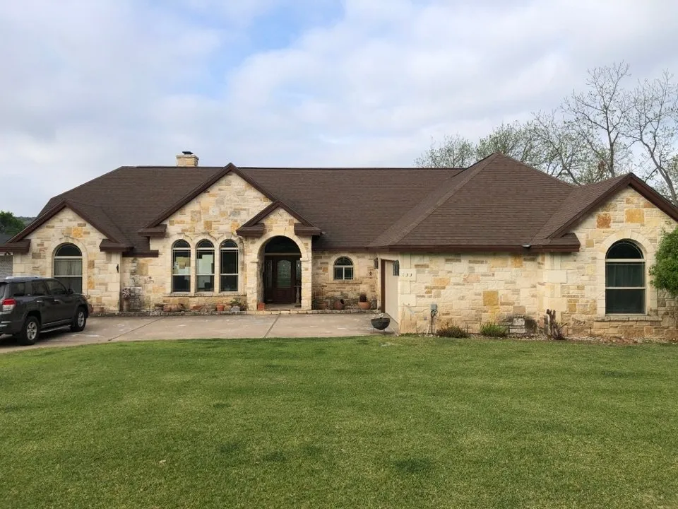 Top-rated shingle roofing service for homes across Round Mountain, TX - Starr Roofing & Gutters