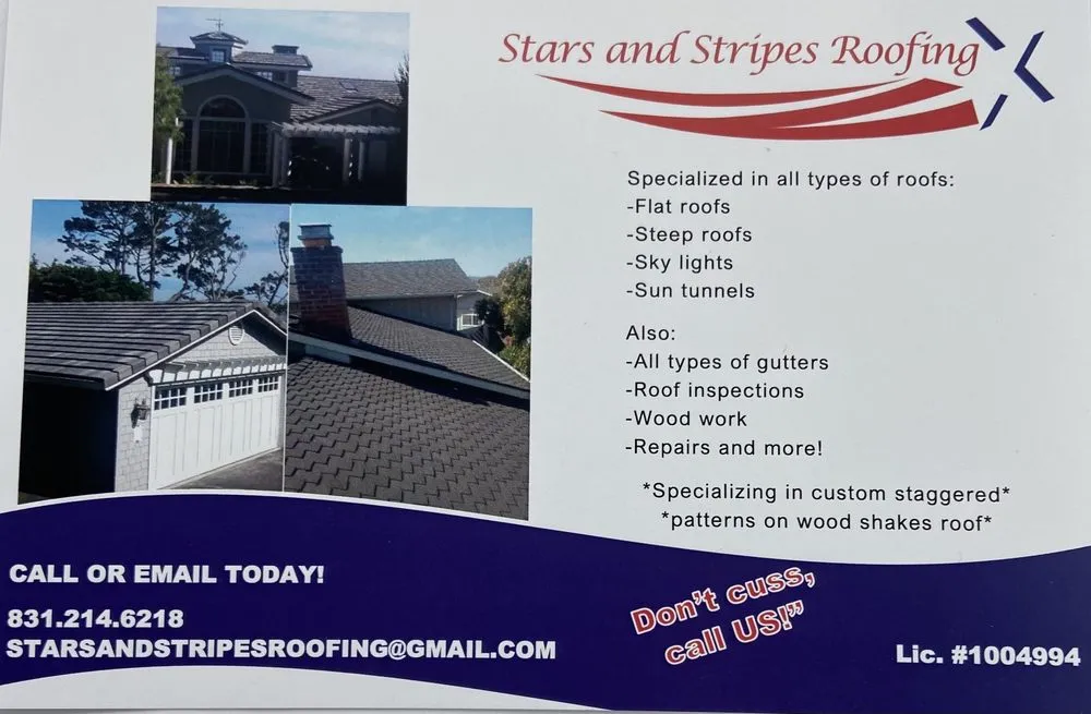 Slide of Stars & Stripes Roofing