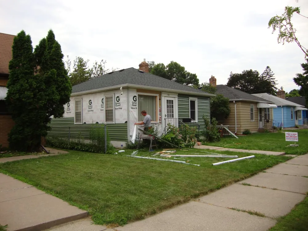 Slide of Start to Finish Construction