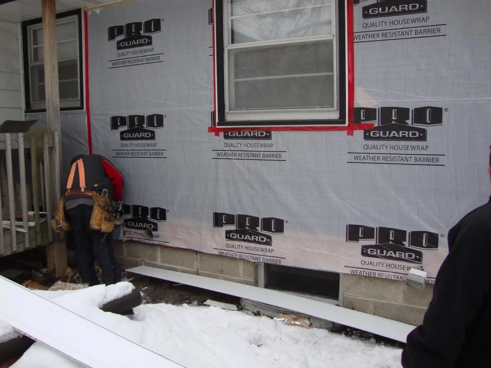 Slide of Start to Finish Construction