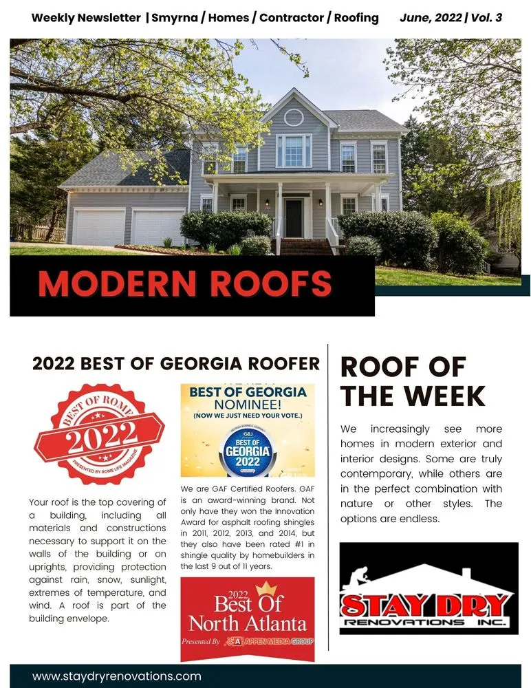Top-rated shingle roofing service in Bishop, GA - Stay Dry Renovations