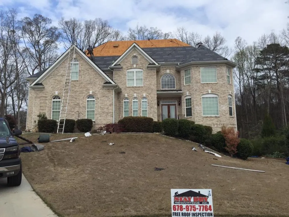 Local residential roofing service near you across Bishop, GA - Stay Dry Renovations