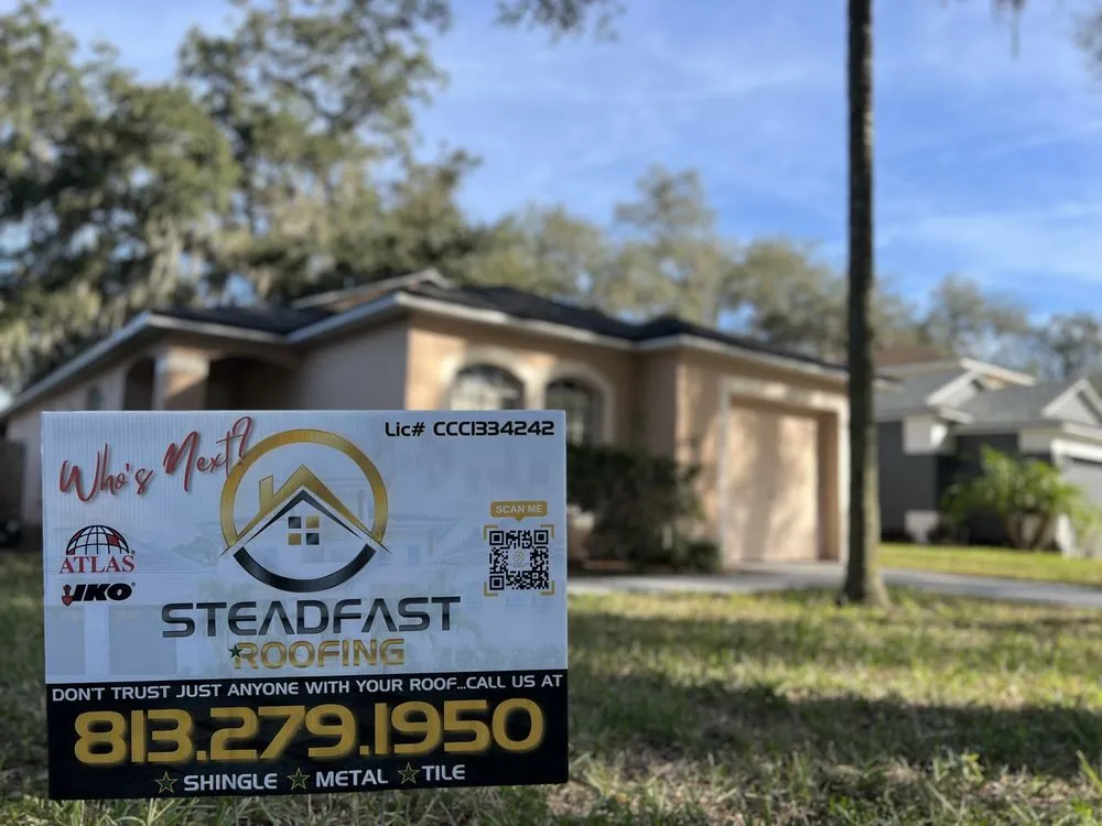 Slide of Steadfast Roofing