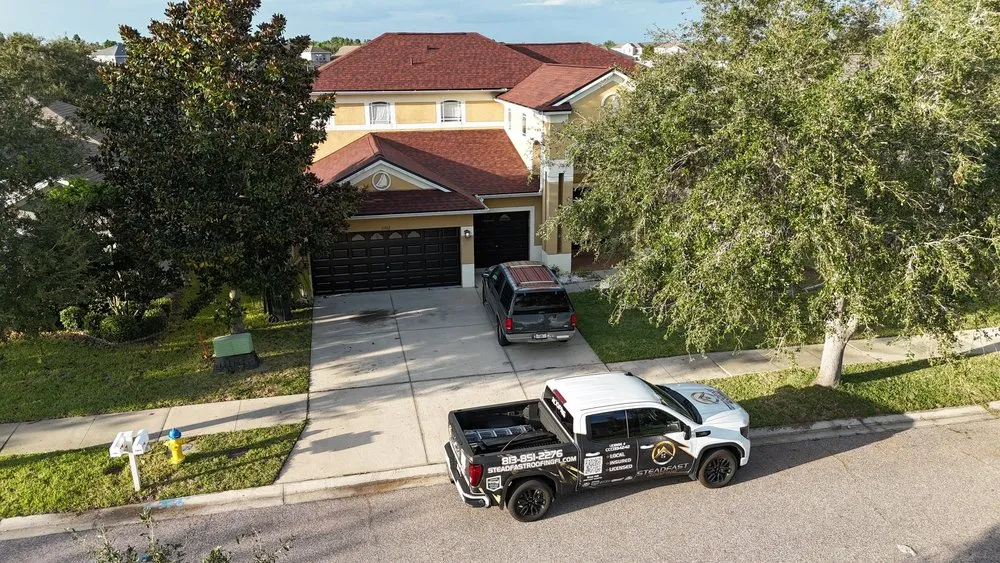 Slide of Steadfast Roofing