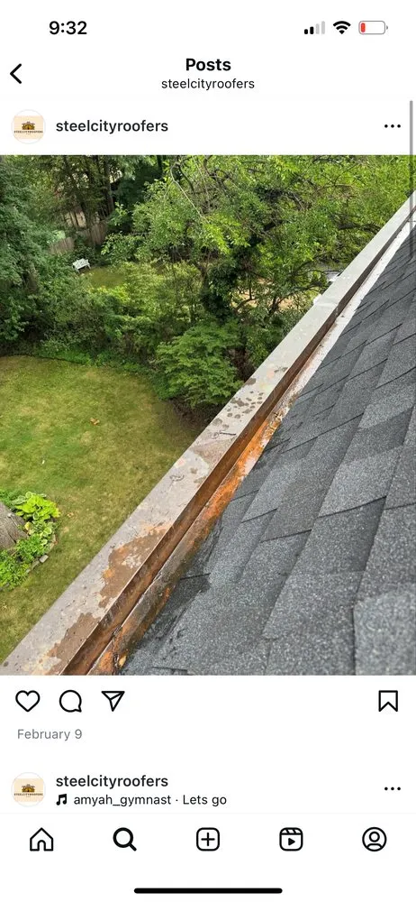 Slide of Steel City Roofers