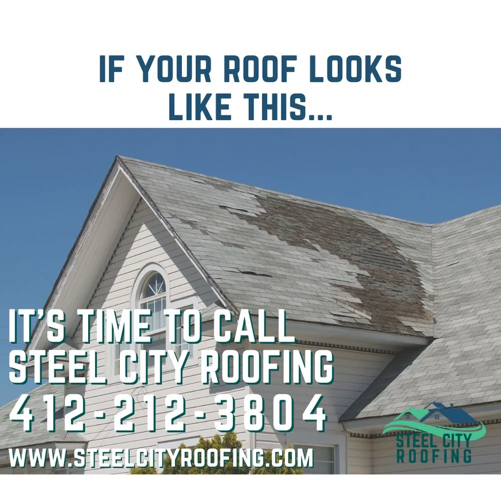 Slide of Steel City Roofing
