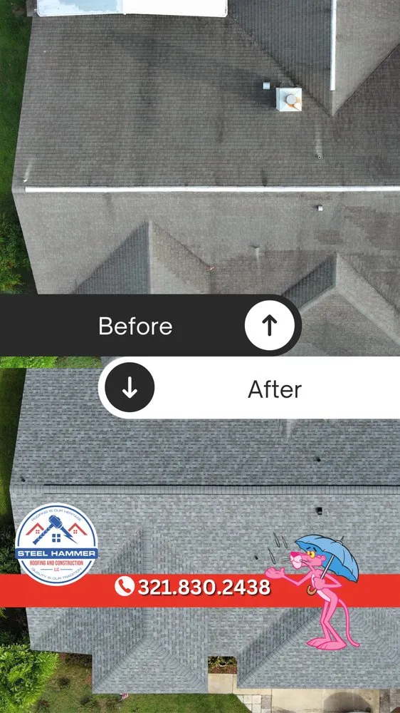 Slide of Steel Hammer Roofing and Construction