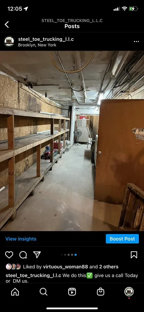 Slide of Steel Toe Trucking