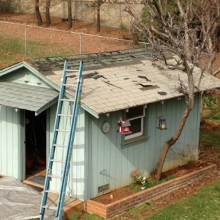 Slide of Steele's Roofing Company