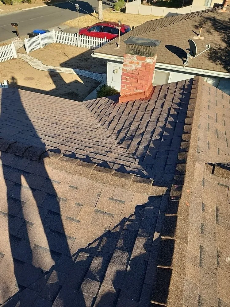 Slide of Steep Flat Roofing