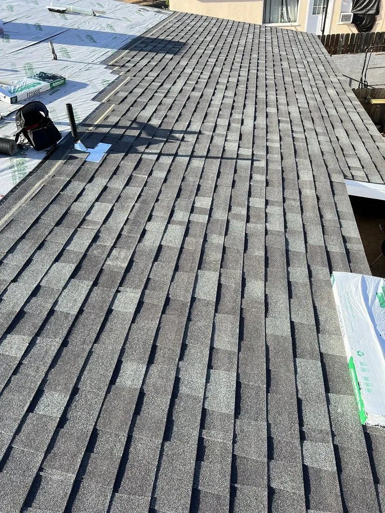 Slide of Steep Flat Roofing