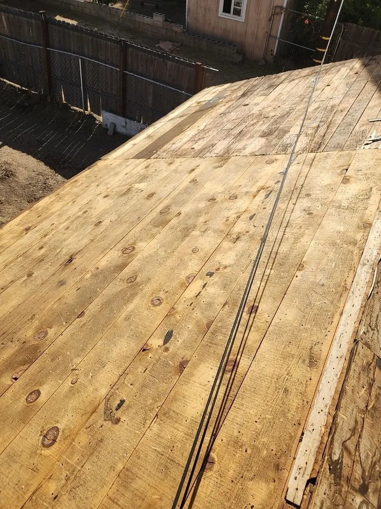 Slide of Steep Flat Roofing