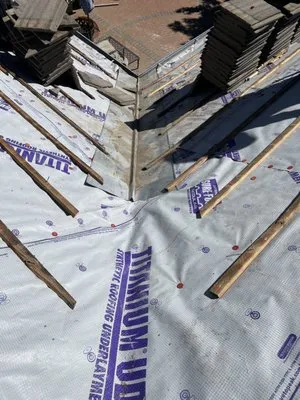 Steep Flat Roofing