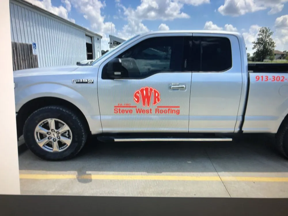 Slide of Steve West Roofing