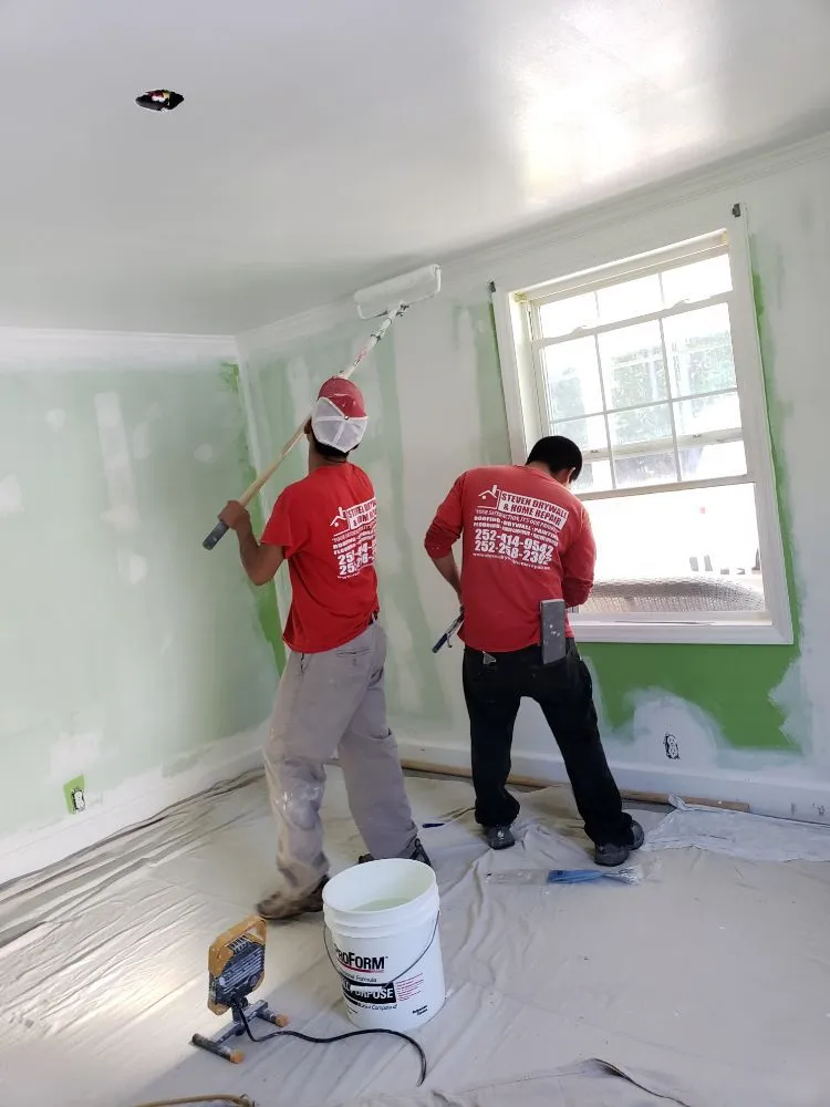 Licensed roof leak repair in Grimesland, NC by Steven Drywall & Home Repair