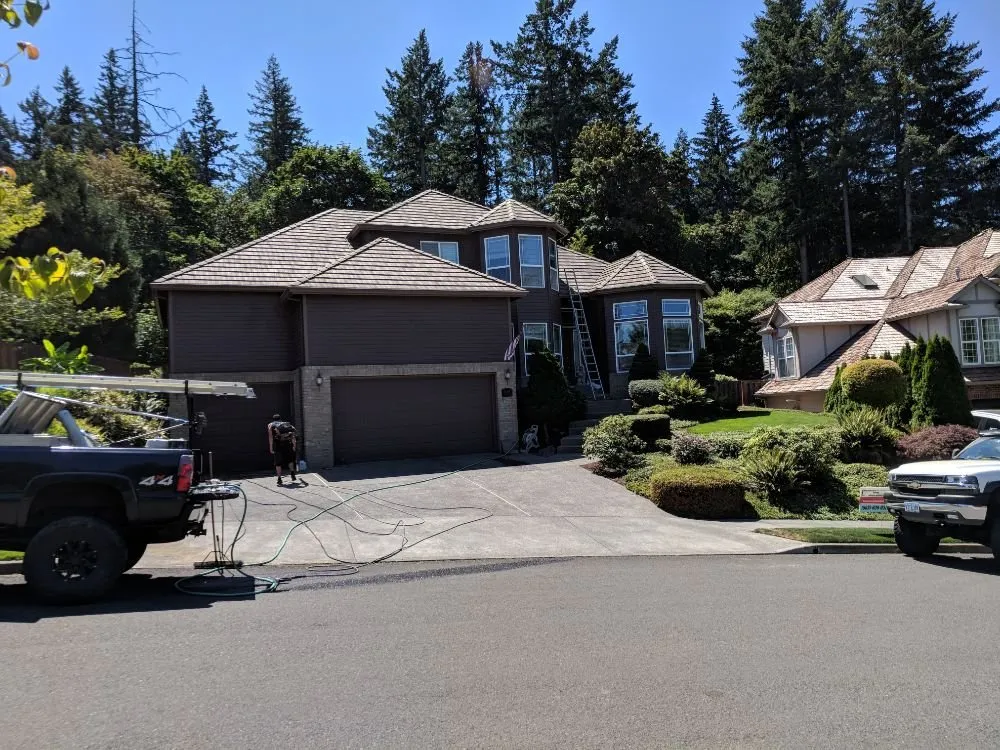 Slide of Stevens Pressure Washing