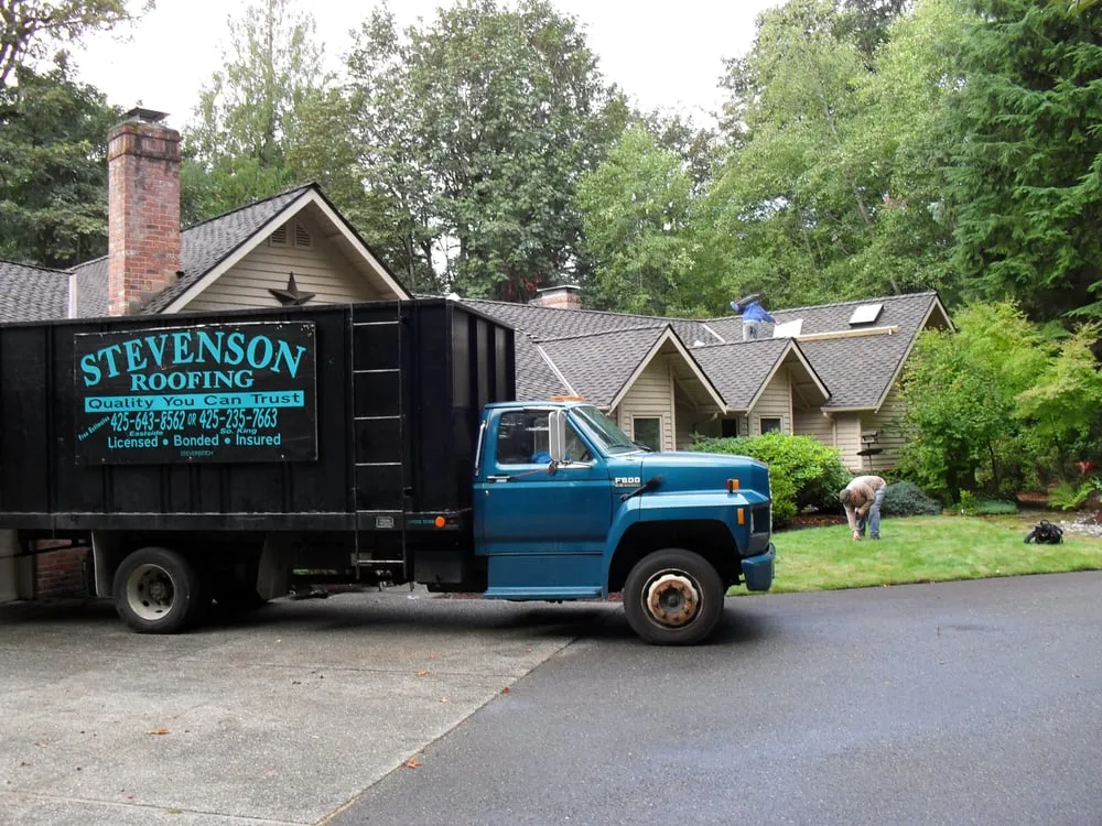 Slide of Stevenson Roofing