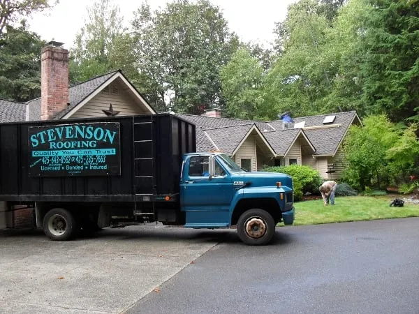 Slide of Stevenson Roofing