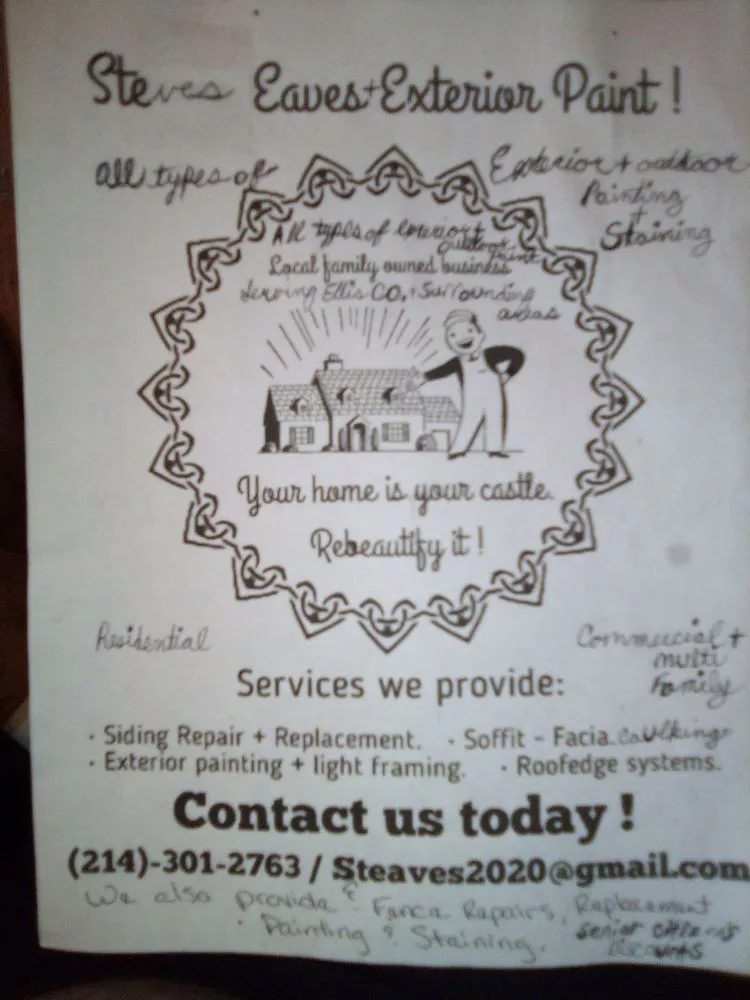 Slide of Steves eaves