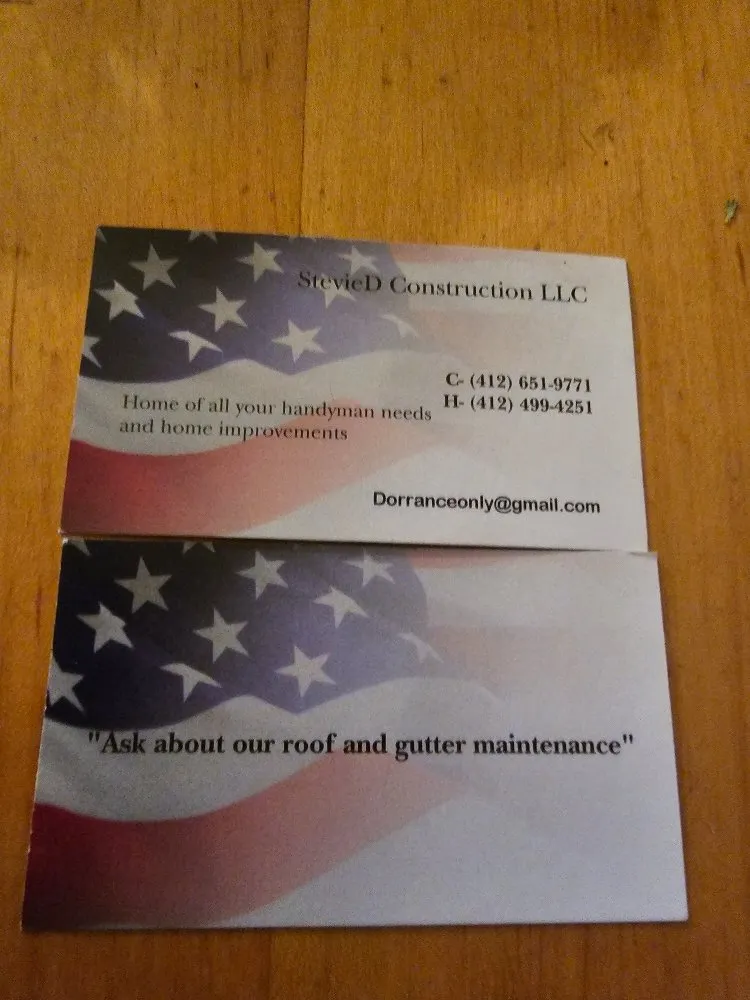 Slide of Stevie D Construction