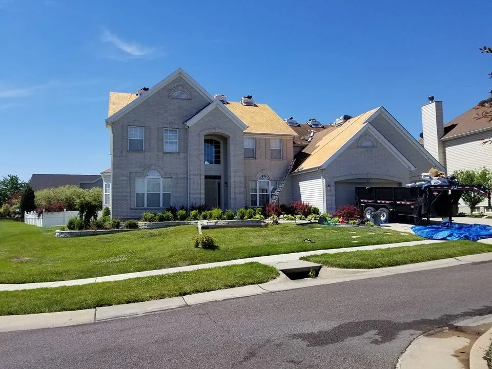 Reliable shingle roofing service after storm damage in St. Louis, MO by STL Restoration Pros