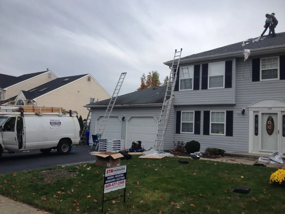 Emergency flat roof repair in Lawrence Township, NJ by STM Contracting
