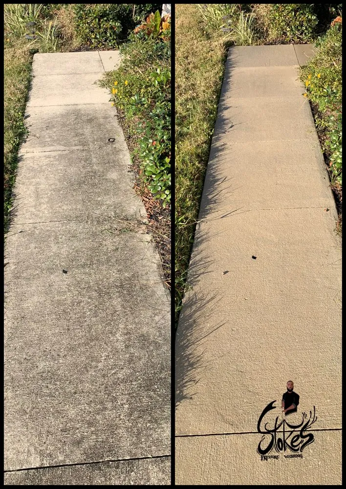 Slide of Stokes Professional Pressure Washing