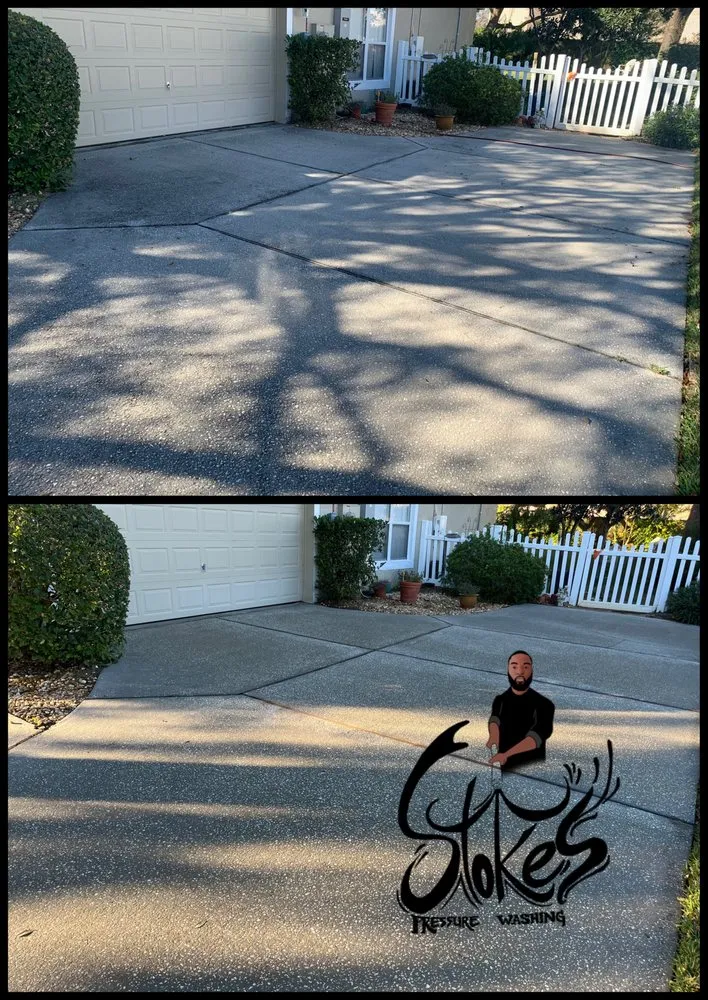 Slide of Stokes Professional Pressure Washing