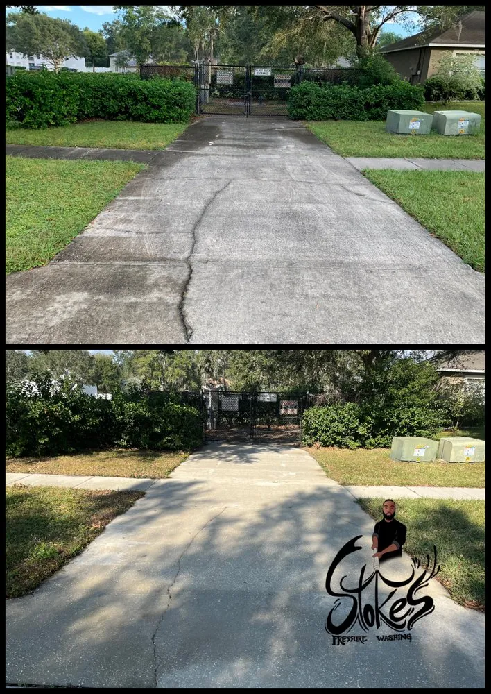 Slide of Stokes Professional Pressure Washing