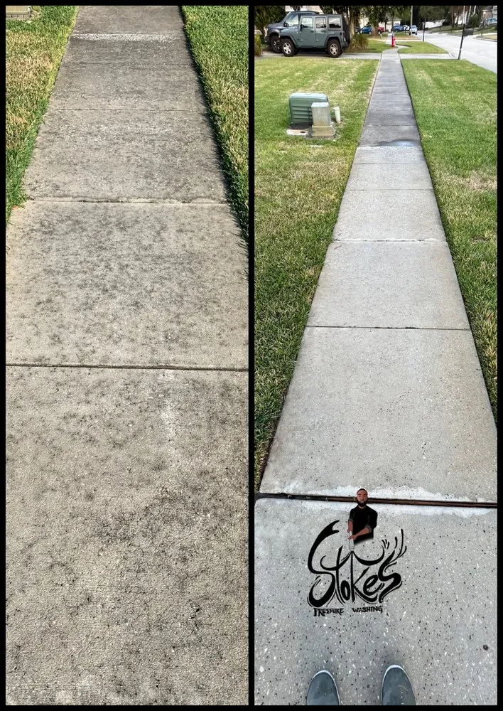 Slide of Stokes Professional Pressure Washing