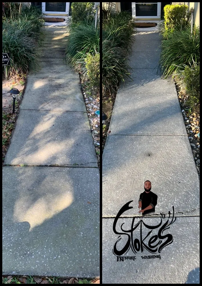 Slide of Stokes Professional Pressure Washing