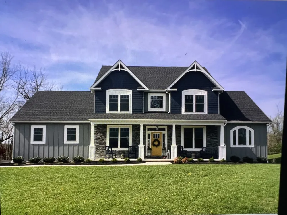 Slide of Stone House Construction