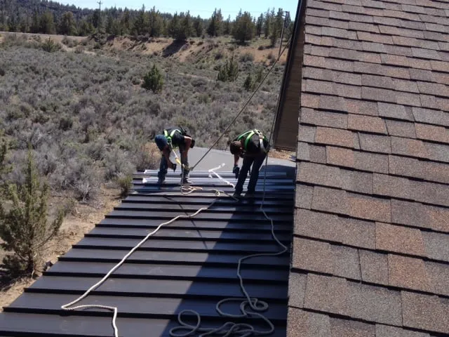 Slide of Stone Roofing and Construction