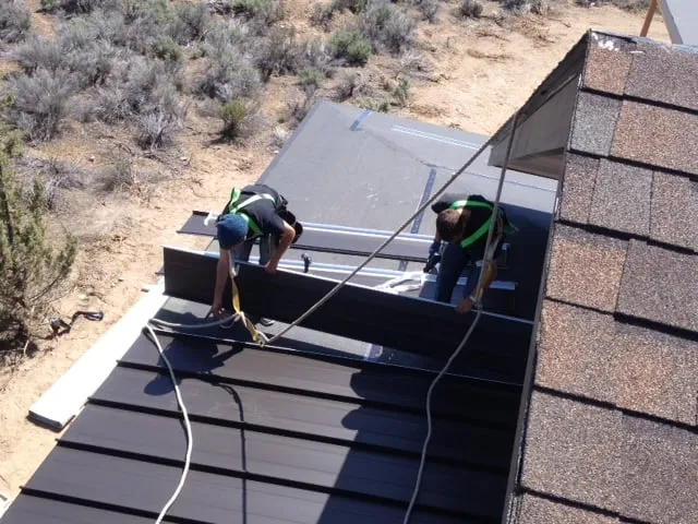 Slide of Stone Roofing and Construction