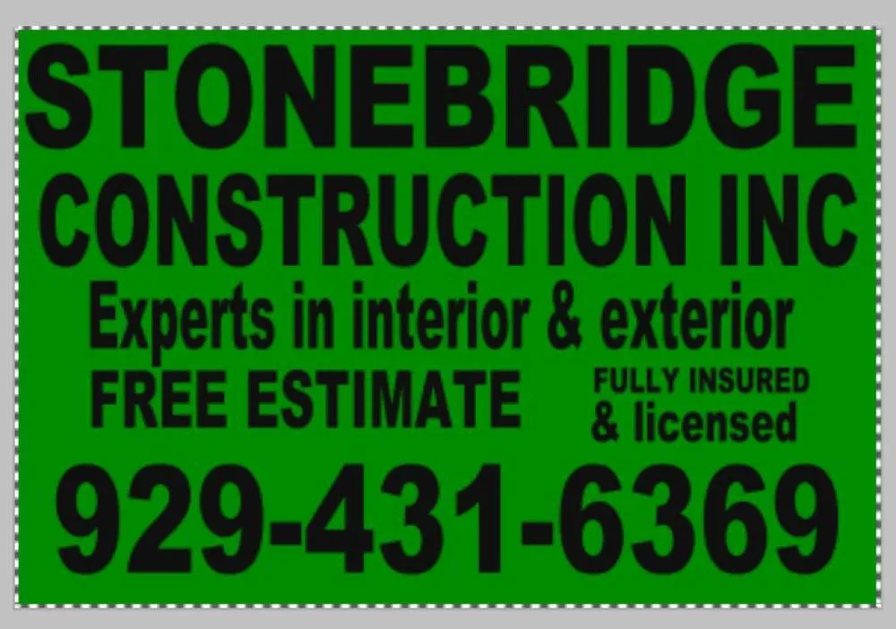 Slide of Stonebridge Construction