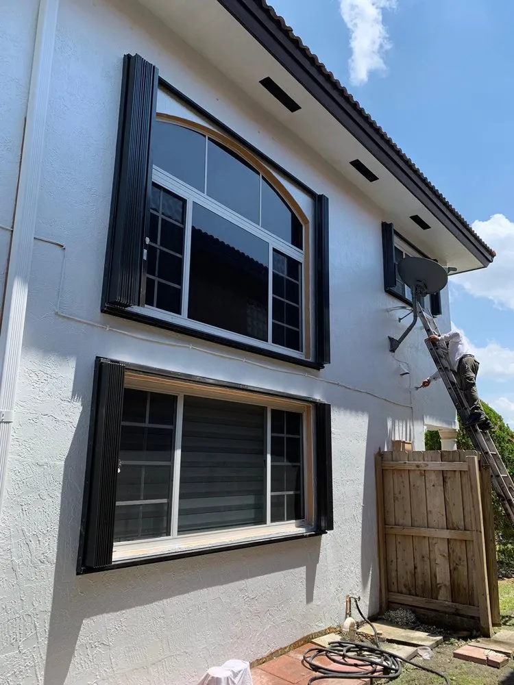 Slide of Stop Hurricane Shutters