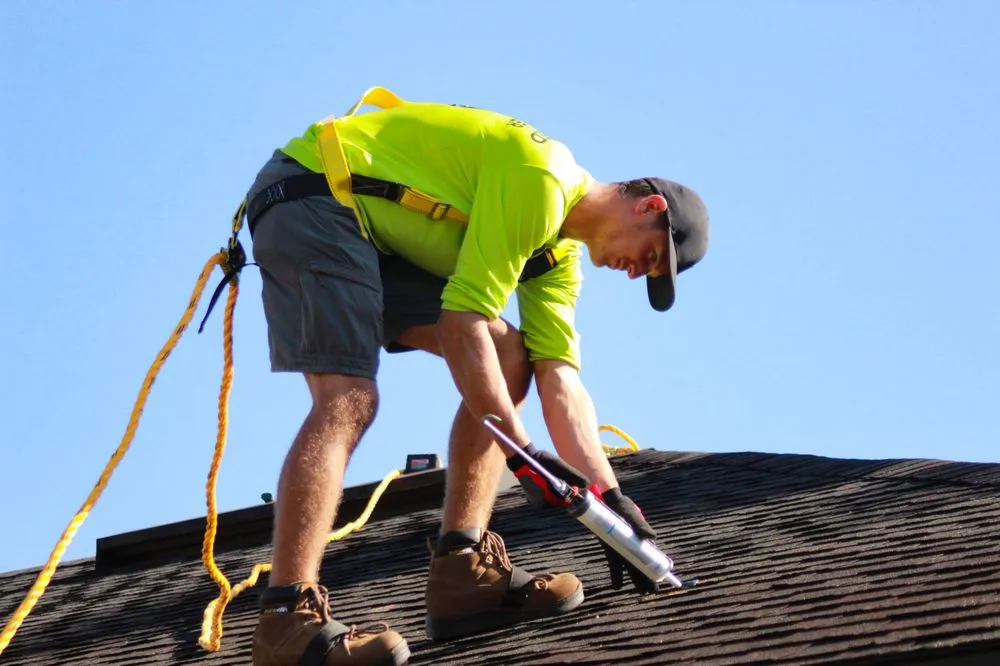 Professional roof leak repair for residential properties in St. Peters, MO by Stop leaks roofing
