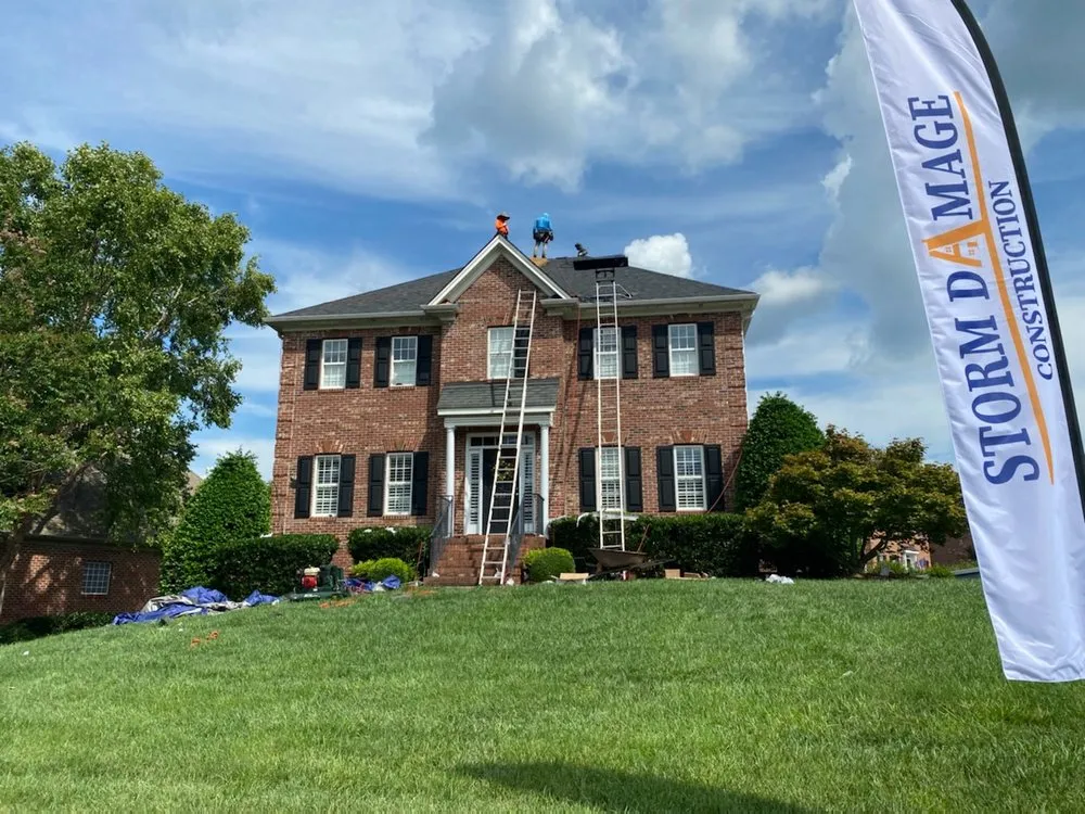 Professional shingle roofing service in Iron station, NC by Storm Damage Construction