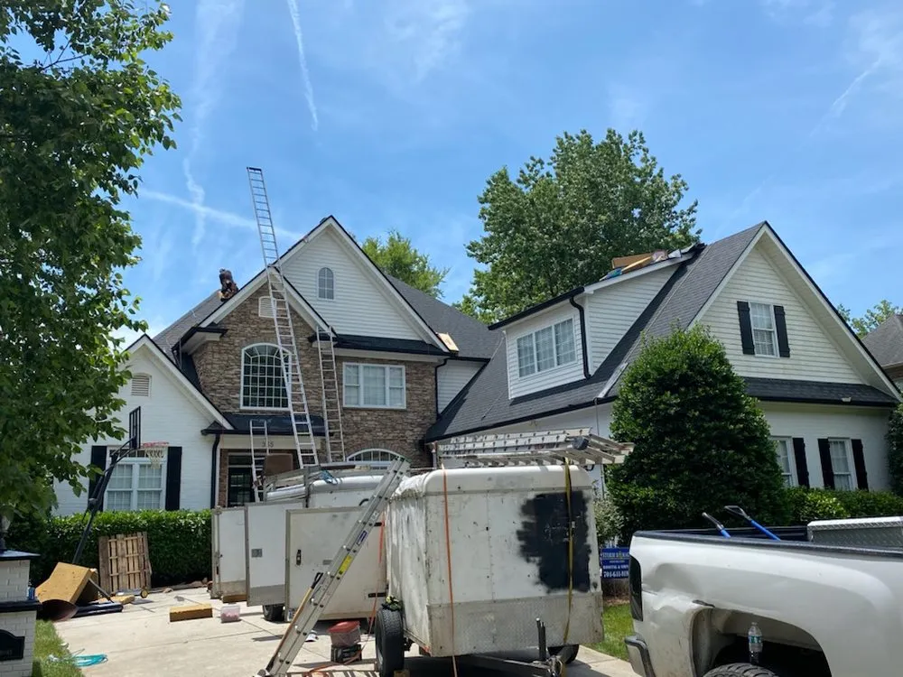 Local metal roofing installation in Iron station, NC - Storm Damage Construction